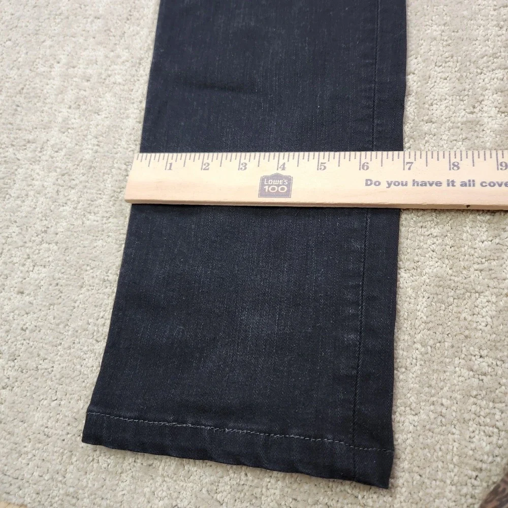 7 For All Mankind Jeans Men 33x32 Slimmy Tapered Luxe Performance Plus Black